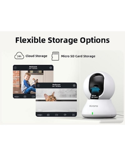 ვიდეო სათვალთვალო კამერა Blurams A33 Dome Nexa, Indoor Security Camera, White
