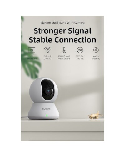 ვიდეო სათვალთვალო კამერა Blurams A33 Dome Nexa, Indoor Security Camera, White