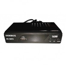 TV მიმღები DIMBOX NC-100T2 DVB-T2 DIM BOX USB HDMI output black