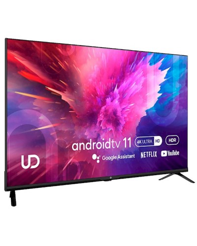 ტელევიზორი UDTV 43U6210, 43", 4K UHD, Smart TV, Android TV, USB, HDMI, LAN, BT, WIFI, Black