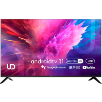 ტელევიზორი UDTV 55U6210, 55", 4K UHD, Smart TV, Android, HDMI, USB, LAN, BT, WIFI, Black