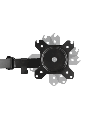 მონიტორის საკიდი Trust GXT 1120 Mara Dual Monitor Arm 32 " Black