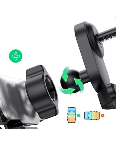 ტელეფონის სამაგრი მანქანისთვის UGREEN LP228 (80871) Gravity Phone Holder for Car (black)