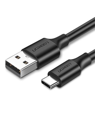 USB კაბელი UGREEN US288 (60118) USB to USB-C Cable Nickel Plating 2m (Black)