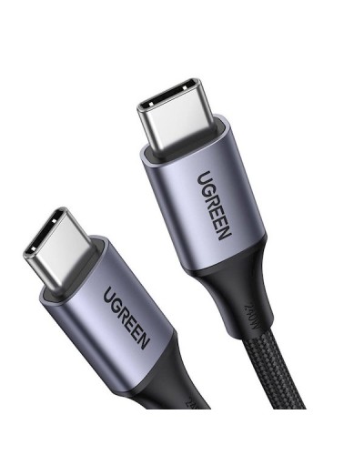 USB კაბელი UGREEN US535 (90440), Type-c to Type-c USB-C To USB-C, 2m, Black