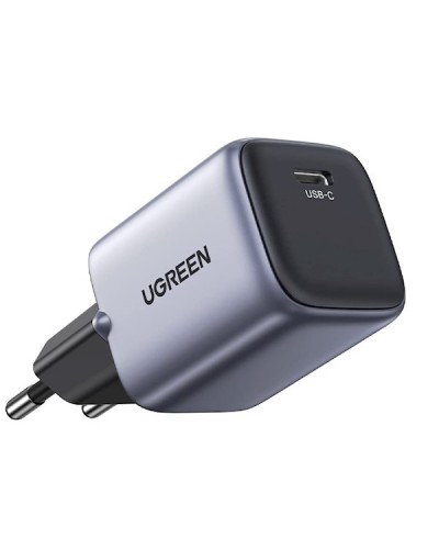 დამტენი UGREEN CD319 (90666) Nexode, 30W, Single port, USB-C, Type-c, Space Gray
