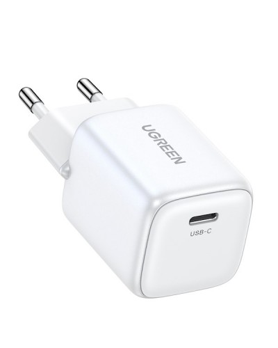 დამტენი UGREEN Charger Type-c CD319 (15326) Nexode, 30W, Single port, USB-C, White