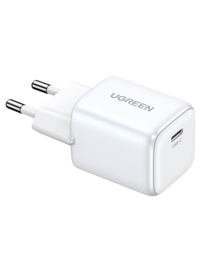 დამტენი UGREEN Charger Type-c CD319 (15326) Nexode, 30W, Single port, USB-C, White