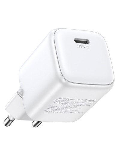დამტენი UGREEN Charger Type-c CD319 (15326) Nexode, 30W, Single port, USB-C, White