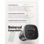 მანქანის USB დამტენი UGREEN CD130 (30780) Dual USB Car Charger 18W Type-C PD Car Charging for iPhone