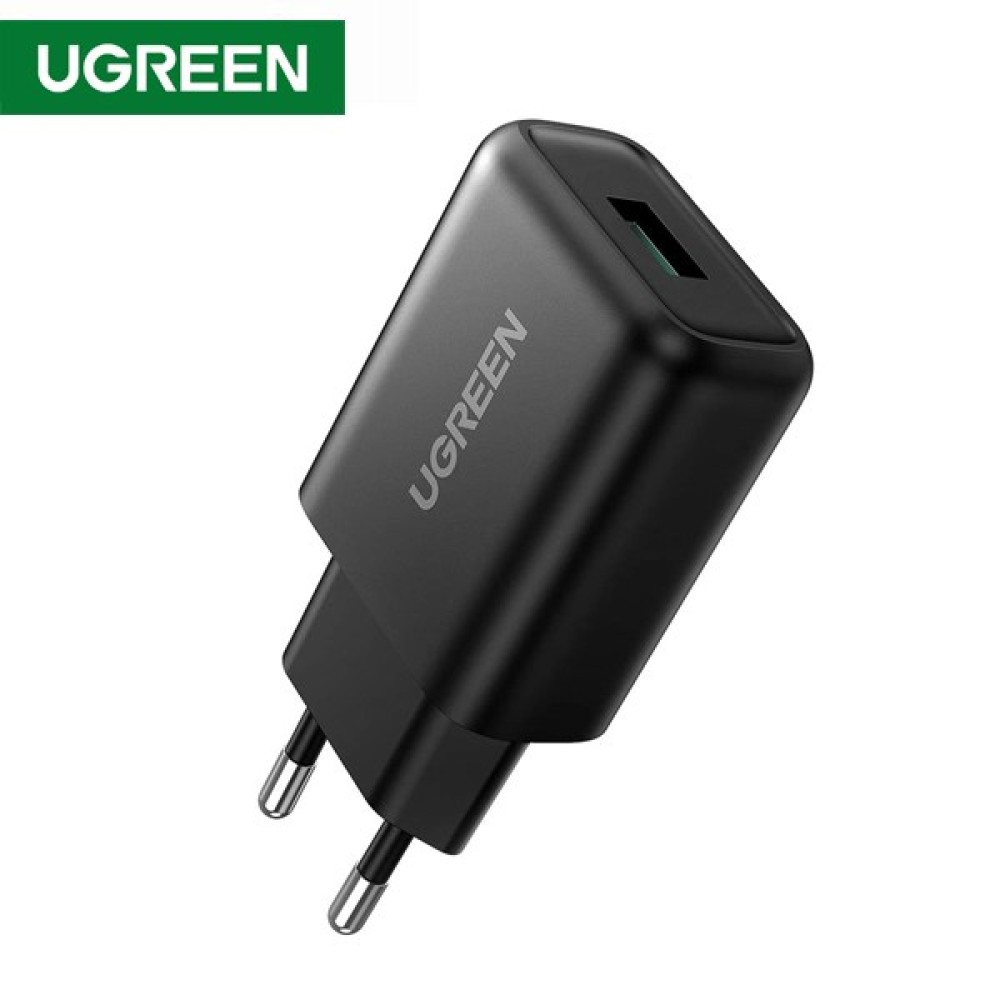 მობილურის დამტენი UGREEN 70273 Quick Charge 3.0 USB Charger EU Black