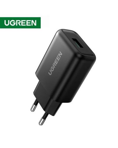 მობილურის დამტენი UGREEN 70273 Quick Charge 3.0 USB Charger EU Black