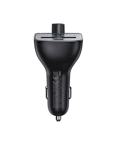 მობილურის დამტენი UGREEN CD229 (80910) Bluetooth Car Charger BT5.0, PD, QC3.0, USB Flash Drive, TF, Black