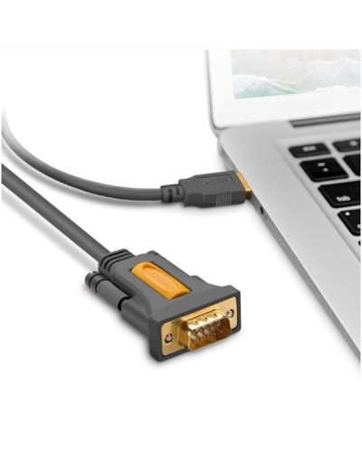 ადაპტერი UGREEN CR104 (20222) USB to DB9 RS232 Adapter Cable 2m