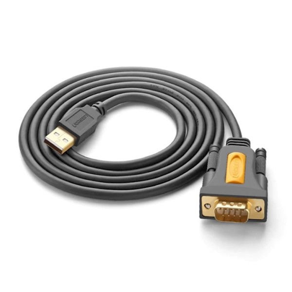 ადაპტერი UGREEN CR104 (20222) USB to DB9 RS232 Adapter Cable 2m