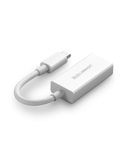 ადაპტერი UGREEN MM130 (40372) USB-C to DisplayPort Adapter (White)