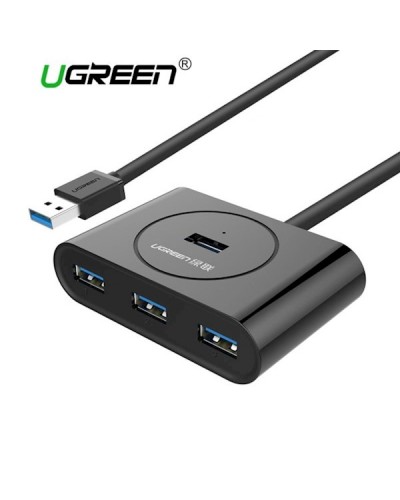 USB ჰაბი UGREEN CR113 (20290) NEW USB 3.0 4 Ports Hub w 0.5M