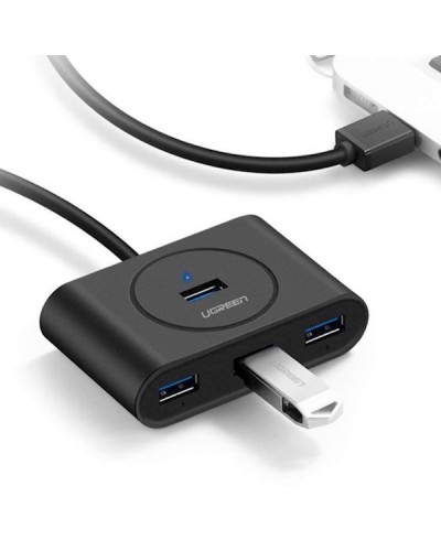 USB ჰაბი UGREEN CR113 (20290) NEW USB 3.0 4 Ports Hub w 0.5M