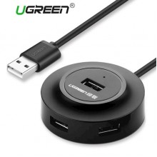 USB ჰაბი UGREEN CR106 CR106 USB 2.0 4 PORTS HUB 20277