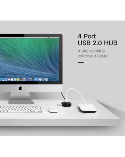 USB ჰაბი UGREEN CR106 CR106 USB 2.0 4 PORTS HUB 20277