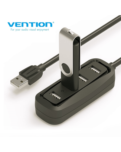 USB ჰაბი VENTION VAS-J43-B100 1M