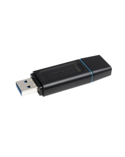 USB ფლეშ მეხსიერება Kingston 64GB DataTraveler Exodia USB 3.2 - Black+Teal