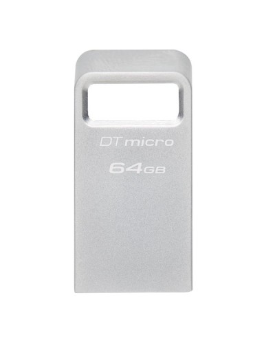 USB ფლეშ მეხსიერება Kingston DTMC3G2/64GB, 64GB, USB 3.2, Silver