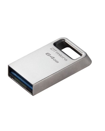 USB ფლეშ მეხსიერება Kingston DTMC3G2/64GB, 64GB, USB 3.2, Silver