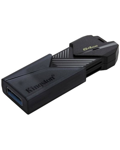 USB ფლეშ მეხსიერება Kingston DTXON/64GB, 64GB, USB 3.2, Black