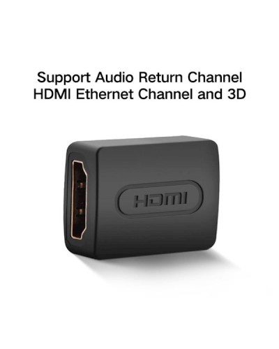 ადაპტერი UGREEN 20107 HDMI Female to Female Adapter (Black)