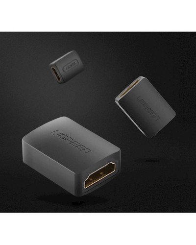ადაპტერი UGREEN 20107 HDMI Female to Female Adapter (Black)