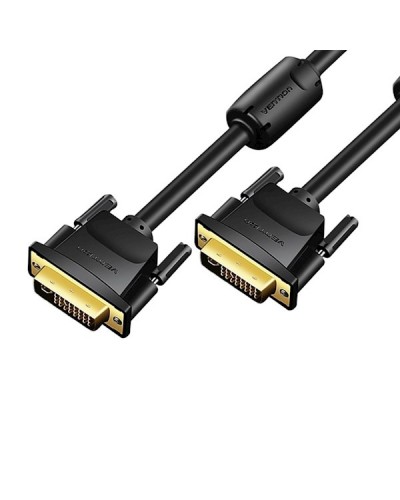 DVI კაბელი VENTION EAABH DVI(24+1) Male to Male Cable 2M Black