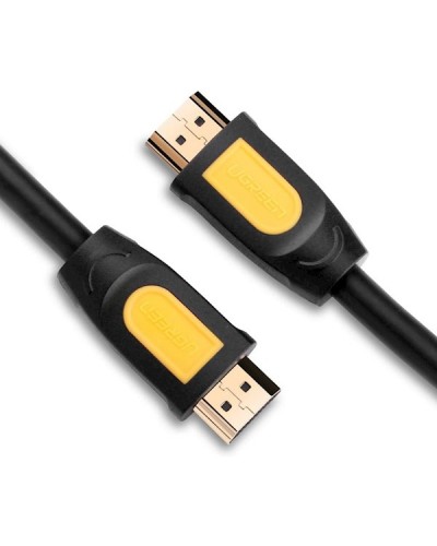HDMI კაბელი UGREEN HD101 (10130) HDMI to HDMI Cable, 3m Yellow/Black