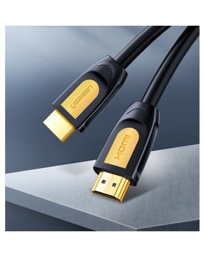 HDMI კაბელი UGREEN HD101 (10130) HDMI to HDMI Cable, 3m Yellow/Black