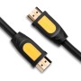 HDMI კაბელი UGREEN HD101 HDMI to HDMI Cable 15M (Yellow/Black) , 11106