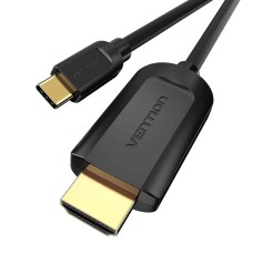HDMI კაბელი VENTION Type-C to HDMI Cable 2M Black