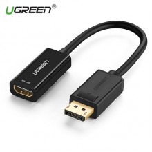 ადაპტერი UGREEN 40362 DisplayPort to HDMI Female Converter 1080P DP To HDMI Adaptor