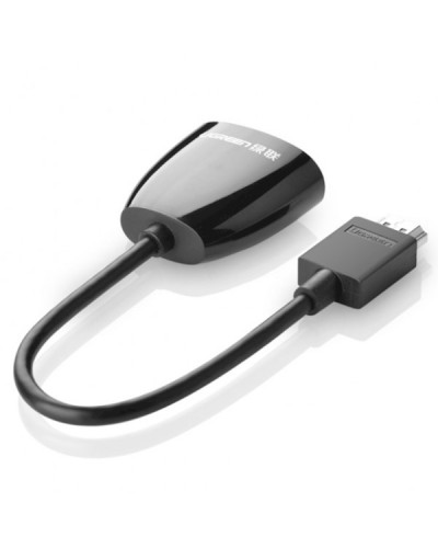 ადაპტერი UGREEN MM105 40253 HDMI to VGA converter without Audio Black