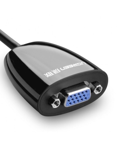 ადაპტერი UGREEN MM105 40253 HDMI to VGA converter without Audio Black