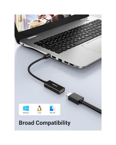 ადაპტერი UGREEN MD112 (40360) Mini DisplayPort to HDMI Adapter