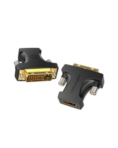 ადაპტერი VENTION AILB0 HDMI Female to DVI (24+1) Male Adapter Black