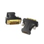 ადაპტერი VENTION AILB0 HDMI Female to DVI (24+1) Male Adapter Black