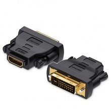 ადაპტერი VENTION ECDB0 DVI(24+1) Male to HDMI Female Adapter Black