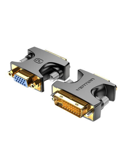 ადაპტერი VENTION ECFB0 DVI Male to VGA Female Adapter Black