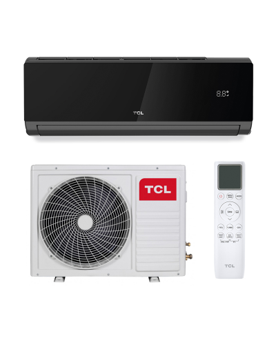 კონდიციონერი TCL TAC-09CHSD/XA82 (25-30 m2) R32, Wi-Fi, On-Off + Complect - Black