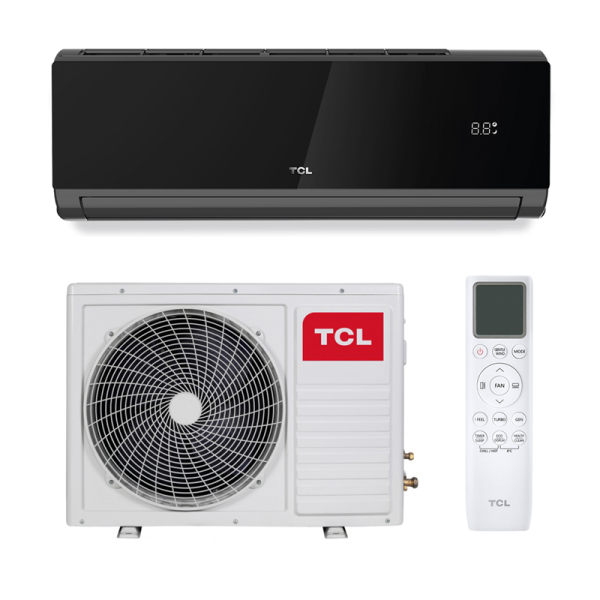 კონდიციონერი TCL TAC-09CHSD/XA82 (25-30 m2) R32, Wi-Fi, On-Off + Complect - Black