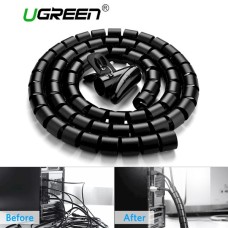 კაბელ მენეჯმენტი UGREEN LP121 Protection Tube DIA 25mm 3m (Black) 30819