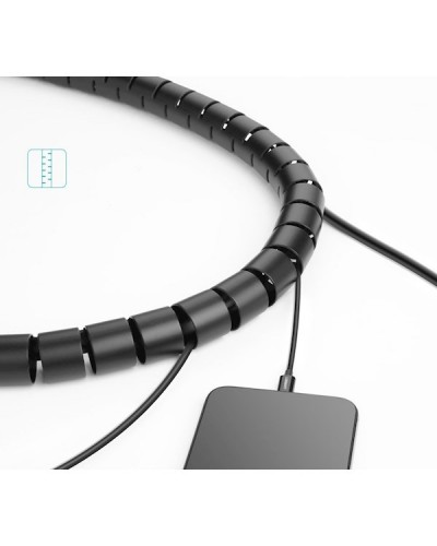 კაბელ მენეჯმენტი UGREEN 30820 PROTECTION TUBE DIA (25 MM, 5 M) (BLACK)