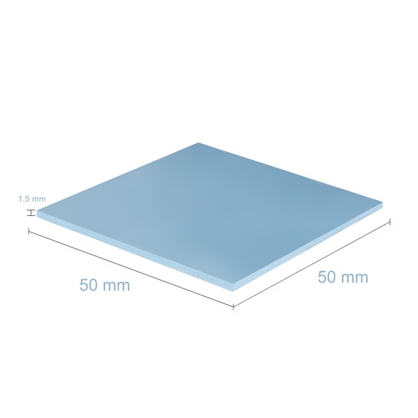 თერმო ბალიში Arctic ACTPD00003A, Thermal Pad, 50x50, 1.5mm, Blue