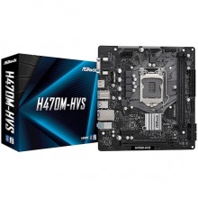 დედა დაფა ASRock H470M-HVS Motherboard s1200 H470 2xDDR4 HDMI-VGA mATX
